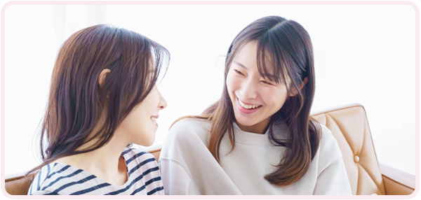 サロン内で同じ思いや考えを持った人と友達になれる